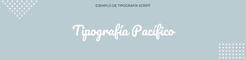 tipografia script